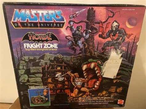Vintage Fright Zone 1985 He Man Masters Of The Universe Motu Playset