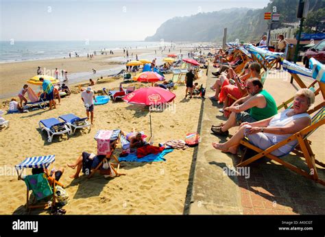 Shanklin Beach Isle Of Wight England Uk Great Britain Stock Photo Alamy