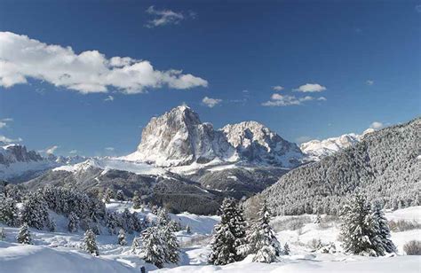 Val Gardena Gröden Holiday Region In The Dolomites Italy