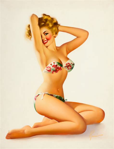 Classic Pin Up Photos Gil Elvgren Pin Up Art Poster Reproduction Vintage Magazine