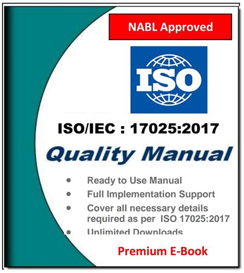 Laboratory Quality Manual Isoiec 170252017