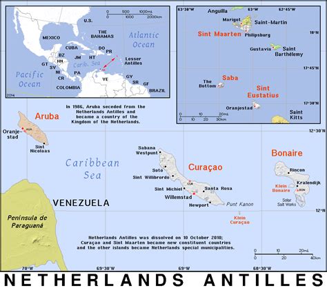 An · Netherlands Antilles · Public Domain Maps By Pat The Free Open