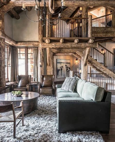 Log Home Majesty 👑 From Rusticmountainhome And Pearsondesigngroup Log