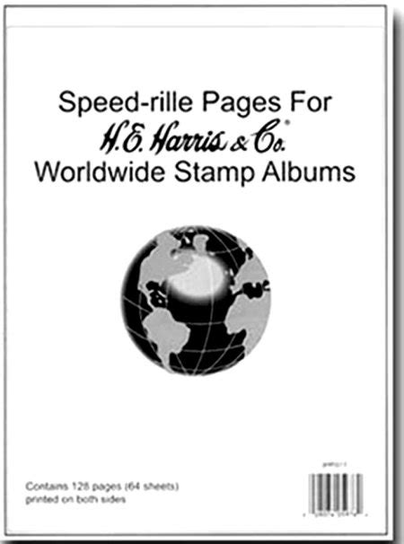 Stamp Albums And Supplements Harris Blank Pages Golden Valley