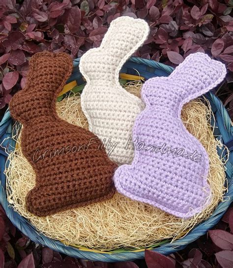 Crochet A Chocolate Easter Bunny Amigurumi Knithacker