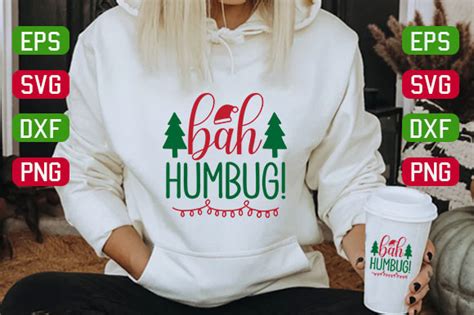 Bah Humbug Graphic By Silhouette Svg Design · Creative Fabrica