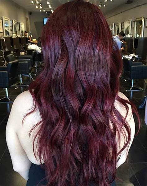 Amazing Dark Red Hair Color Ideas Page Of StayGlam