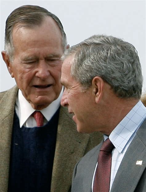 Bushs Presidency Takes Toll On His Father