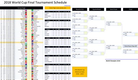image result for fifa world cup 2018 full schedule pdf world cup fifa world cup world cup 2018