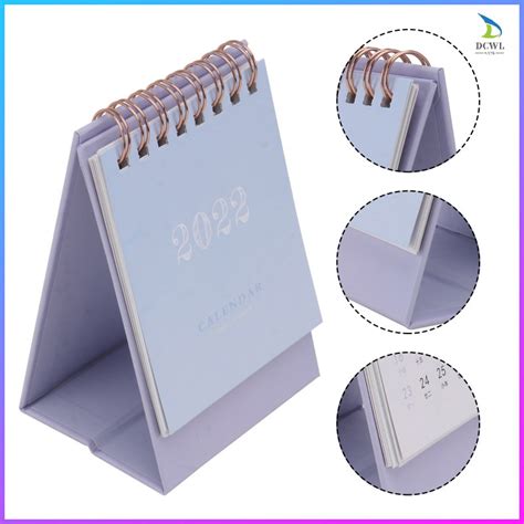 2021 Calendar Easel Desk Tabletop Easels Painting Mini Notepads 2022