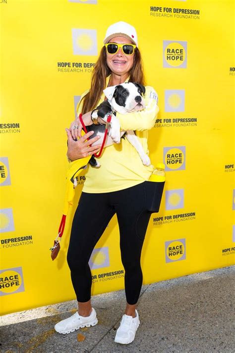 Brooke Shields Pops In White On Operating Sneakers And Yellow High At