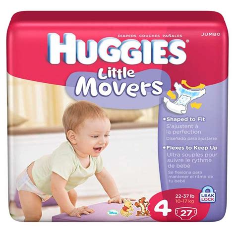 Huggies Little Movers Size 4 112 Count Packaging May