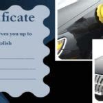 Automotive Gift Certificate Template 4 TEMPLATES EXAMPLE