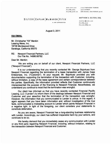 Official letter is a letter where you discuss any official matter concerned about the company you are working and with the company that you are writing to. Attorney Client Letter Template Elegant Legal Letter ...