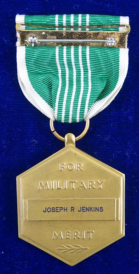 Cased Named Army Commendation Medal Griffin Militaria