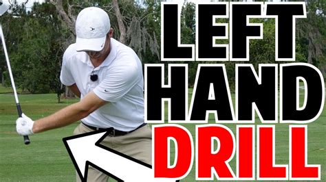 Increase Swing Speed Left Hand Drill • Top Speed Golf