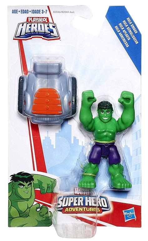 Marvel Playskool Heroes Super Hero Adventures Hulk Smash Action Figure