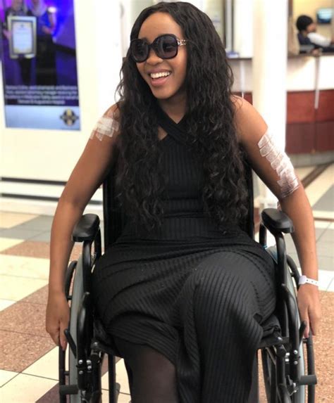 Pics Sbahle Mpisane Recovering Well After Accident Youth Village