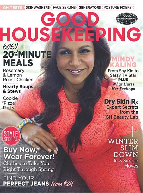 Mindy Kaling Pays Tribute To Her Late Mother In Good Housekeeping