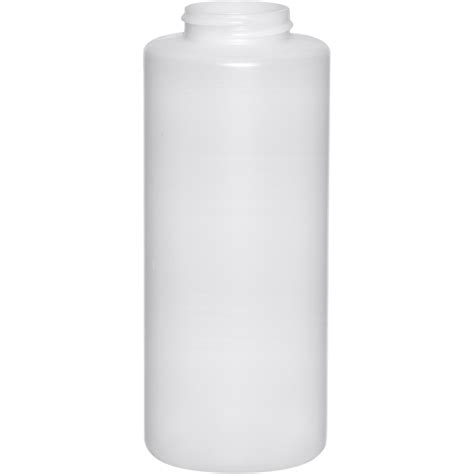 12 Oz Natural Hdpe Plastic Cylinder Bottle 38mm 38 400