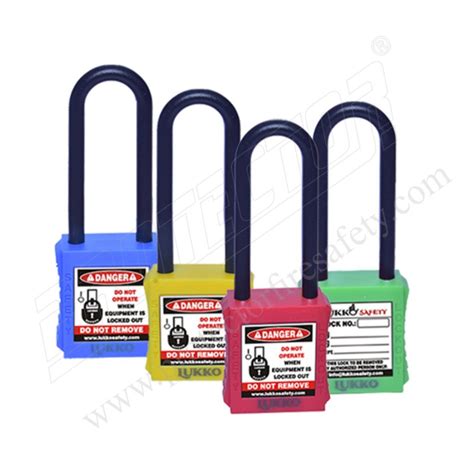 Safety Lockout Padlock Nylon Shackle At Rs 475piece Ahmedabad Id