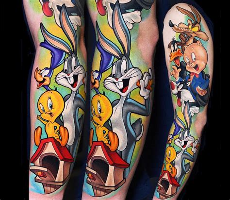Looney Tunes Tattoo By Ad Pancho Photo 30567