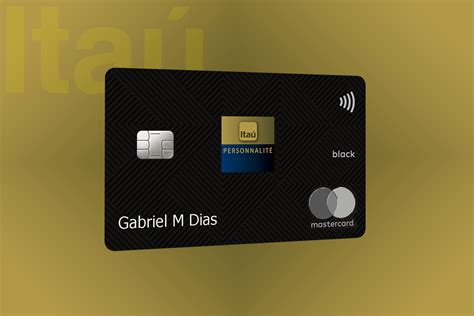 Cartão Itaú Personnalité Mastercard Black Análise Completa Efeito Internet