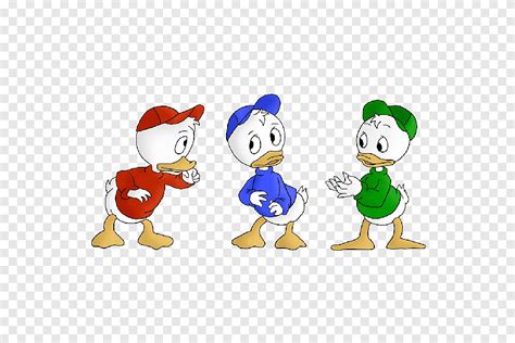 Huey Dewey And Louie Mickey Mouse Scrooge McDuck Donald Duck Daisy