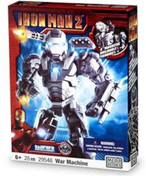 Mega Bloks Iron Man 2 War Machine Set 29548 Toywiz