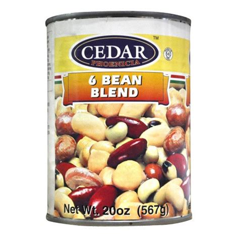 Cedar 6 Bean Blend 20 Oz Phoenicia Specialty Foods