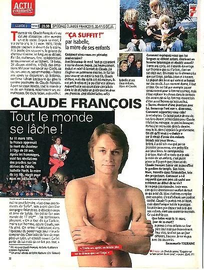 Coupure De Presse Clipping Claude Fran Ois Page Eur