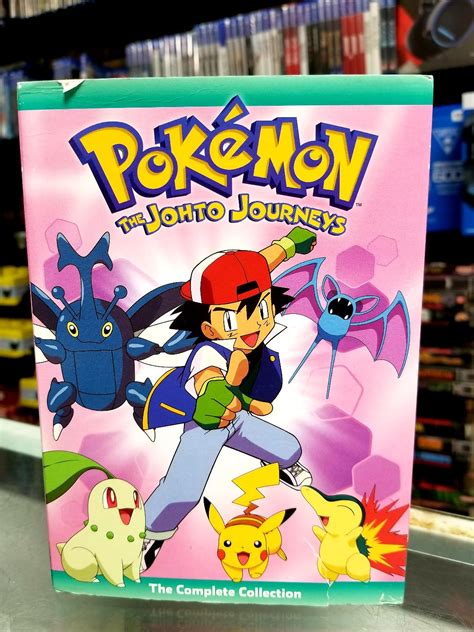 Pokemon Johto Journeys Complete Collection Dvd Movie Galore