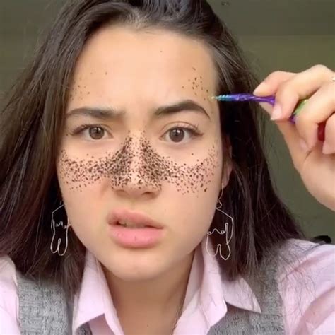 makeup tutorial for someone with freckles
