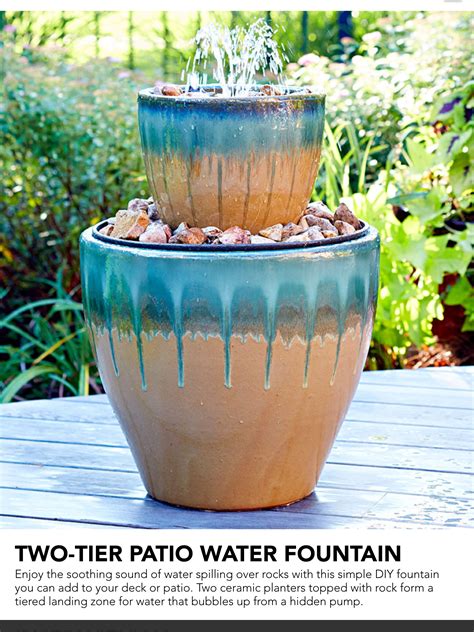 From Lowes Creative Ideas App Diy Water Fountain Diy Garden