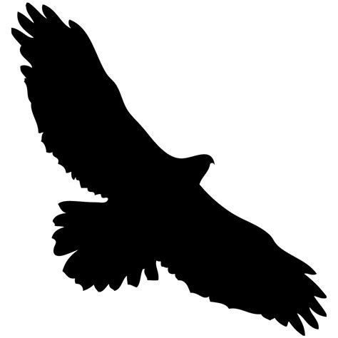 Silhouette Hawk At Getdrawings Free Download