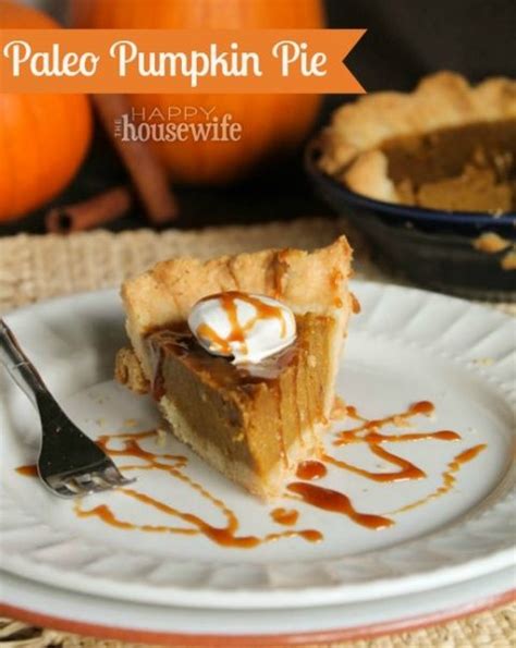 Paleo Pumpkin Pie At The Happy Housewife Paleo Pumpkin Pie Recipes