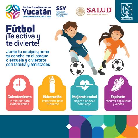 Infografia Futbol Secretaria De Salud Servicio De Salud Infografia