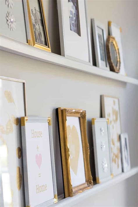 One Room Challenge White And Gold Home Office Reveal Savvy Apron