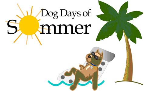 Dog Days Of Summer Relaxing With Fictional Characters