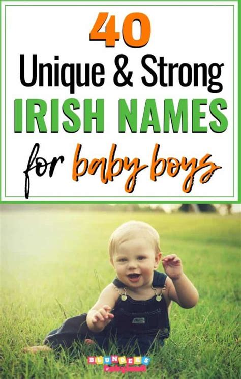 40 Timeless And Unique Irish Boy Names You Need To See