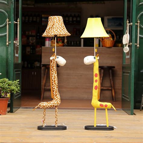 You'll receive email and feed alerts when new items arrive. Cartoon Giraffe Kid's Room Floor Lamps Cute Fabric Baby ...