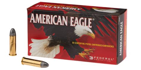 American Eagle 38 Special 158 Grain Lead Round Nose Handgun Ammunition 50 Rounds Academy