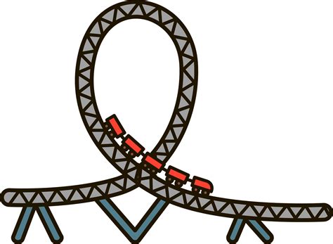 Roller Coaster Clipart Png