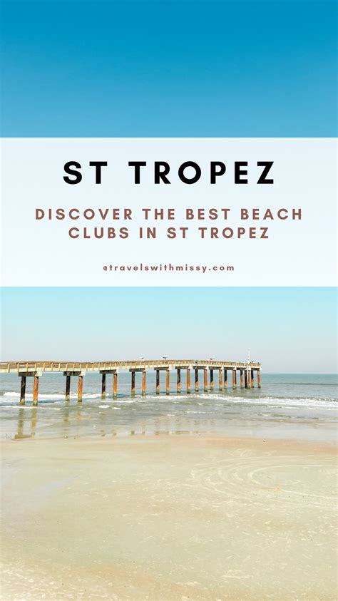 The Unmissable Beach Clubs In St Tropez Artofit