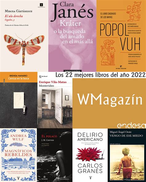 Los 22 Mejores Libros Del Año 2022 Por Géneros Literarios Para