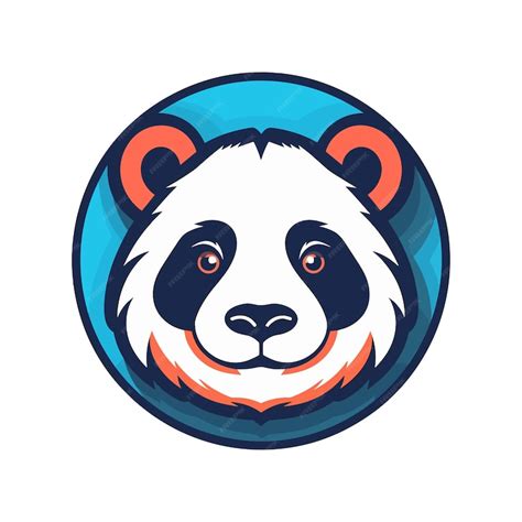 Premium Vector Panda Mascot Logo Vector Clip Art Illustration