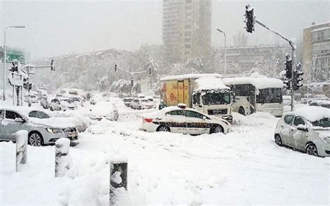 Jerusalem Braces For Rare Winter Snowstorm Wednesday The Times Of Israel