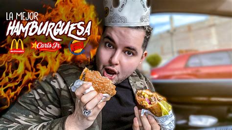 Papas chicas gratis en la compra de cualquier hamburguesa o sandwich de pollo. LA MEJOR HAMBURGUESA / MC DONALDS vs CARLS JR vs BURGER KING - YouTube