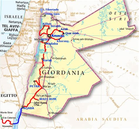 La prima cosa che va segnalata quando si parla della cartina di israele e palestina è che ogni lettura è sempre fuorviante. Cartina Geografica Israele E Giordania | Tomveelers