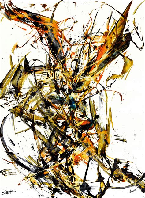 Abstract Expression Painting 8001081009 By Kris Haas Turningart